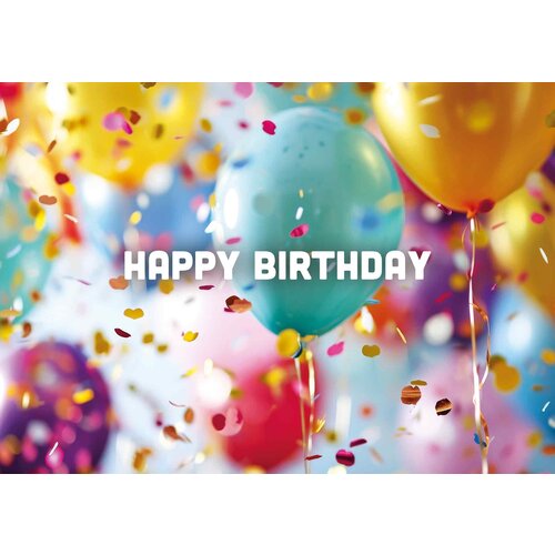 Happy Birthday - Verjaardagskaart