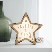 Grote sterrenlamp personaliseerbaar
