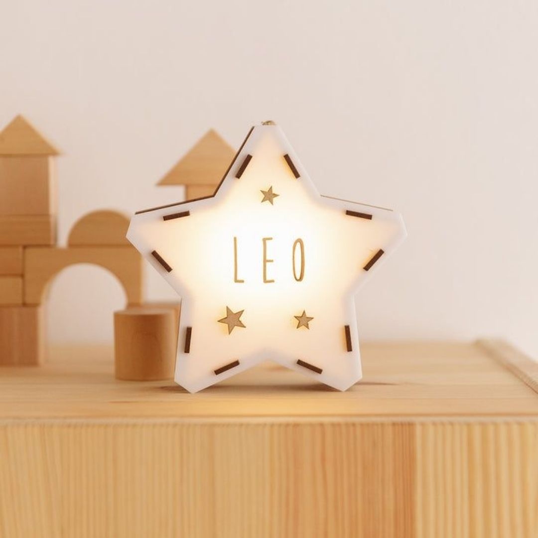 Medium sterrenlamp personaliseerbaar