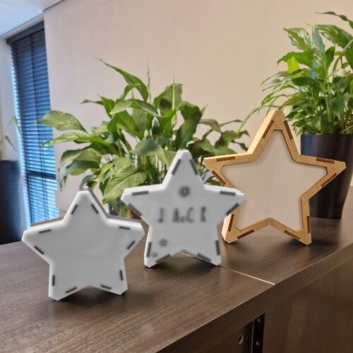 Grote sterrenlamp personaliseerbaar