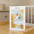 Baby boy geboortekaart