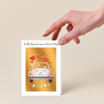 To the brand new mr & mrs trouwkaart