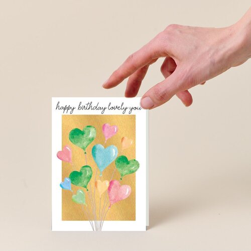 Happy birthday lovely you felicitatiekaart