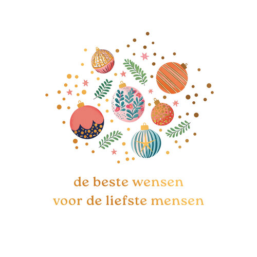 De beste wensen voor de liefste mensen