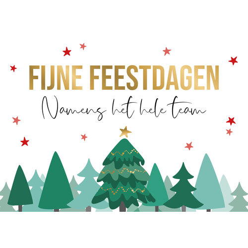 Fijne feestdagen