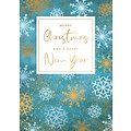 Merry christmas and a happy new year Kerstkaart