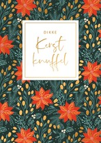 Dikke kerstknuffel Kerstkaart