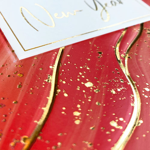 Merry christmas and a happy new year Kerstkaart