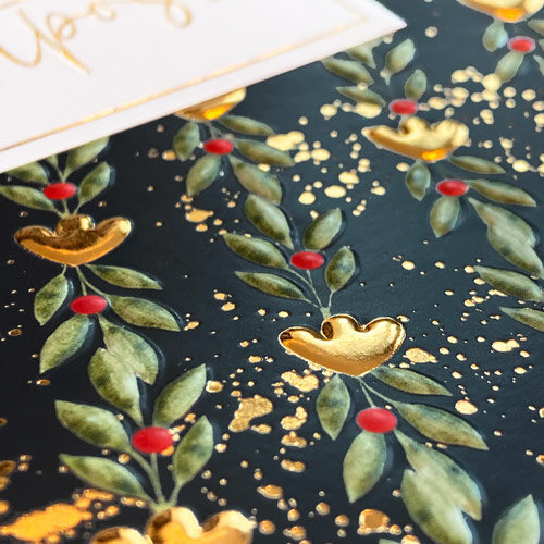 Veel liefs met de kerstpost Kerstkaart