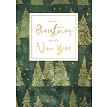 Merry christmas happy new year Kerstkaart