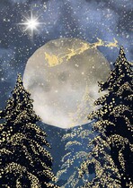 Blanco Kerstkaart