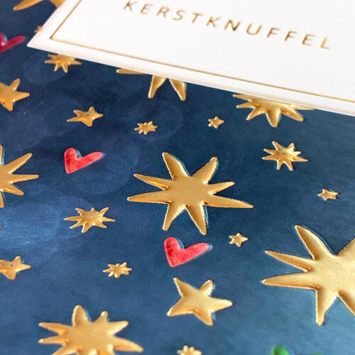Veel liefs en dikke kerstknuffel Kerstkaart