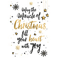 May the miracle of Christmas