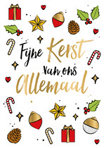 Fijne kerst van ons allemaal