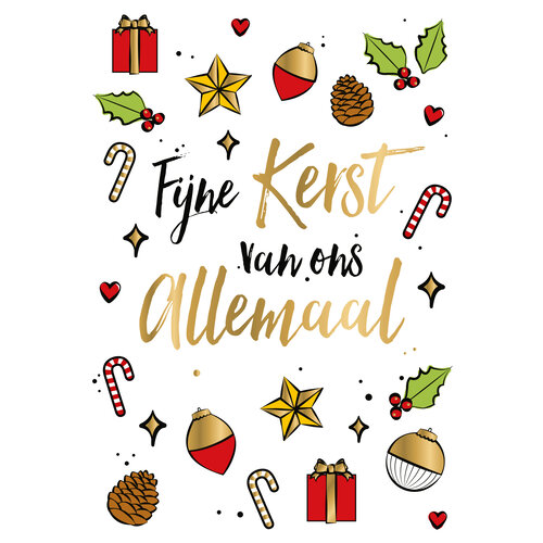 Fijne kerst van ons allemaal