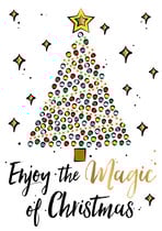 Enjoy the magic Kerstkaart