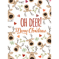 Oh Deer! Merry christmas