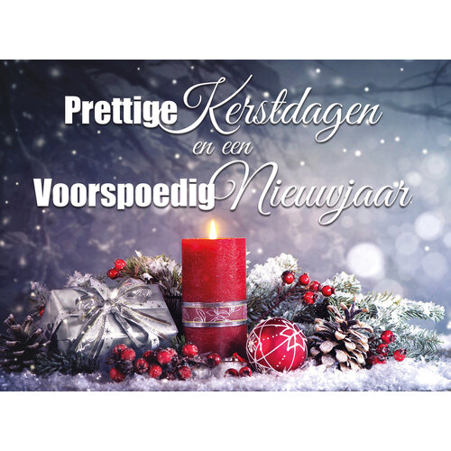 Prettige kerstdagen en een voorspoedig nieuwjaar