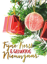 Fijne kerst & gelukkig nieuwjaar
