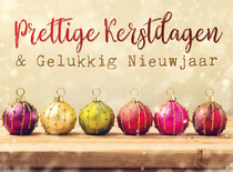 Prettige kerstdagen & gelukkig nieuwjaar