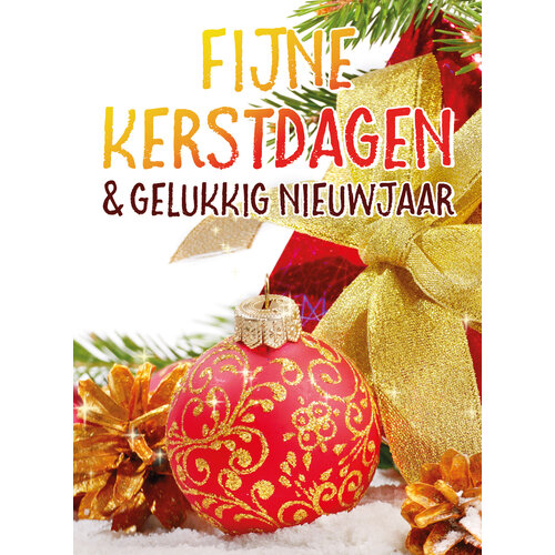 Fijne kerstdagen & gelukkig nieuwjaar