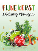 Fijne kerst & gelukkig nieuwjaar