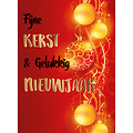Fijne kerst & gelukkig nieuwjaar