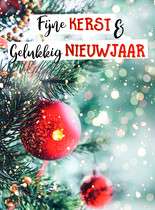 Fijne kerst & gelukkig nieuwjaar