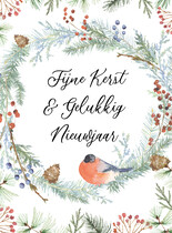 Fijne kerst & gelukkig nieuwjaar