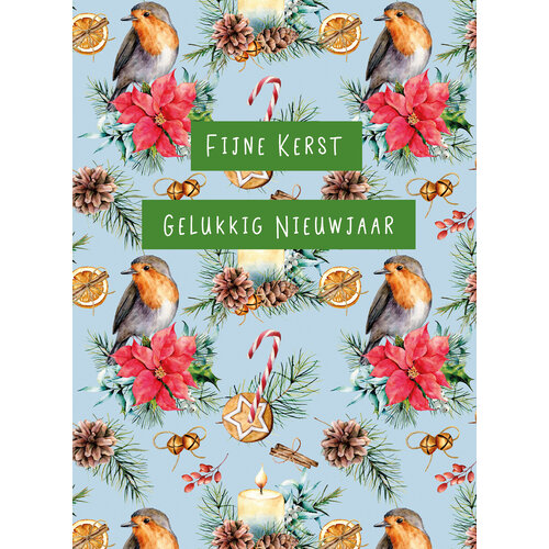 Fijne kerst gelukkig nieuwjaar
