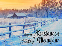 Fijne kerstdagen & gelukkig nieuwjaar