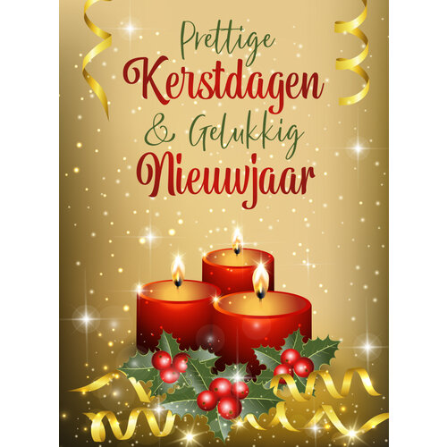 Prettige kerstdagen & gelukkig nieuwjaar