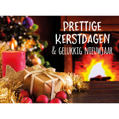 Prettige kerstdagen & gelukkig nieuwjaar