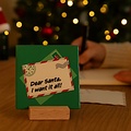 Dear Santa - Kersttegel