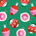 Kerstballen - Kersttegel