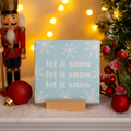 Let it snow - Kersttegel