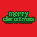 Merry christmas - Kersttegel