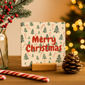 Merry christmas - Kersttegel