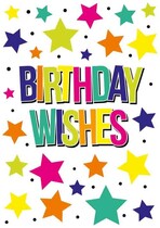 Birthday Wishes Felicitatiekaart