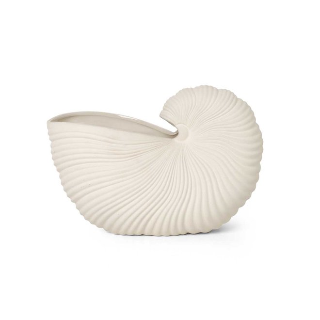 Shell Pot | White