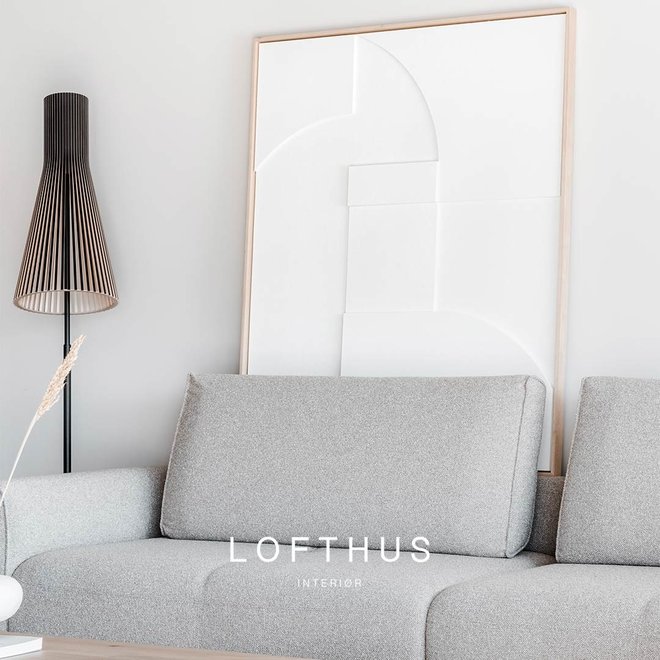 Framed relief art panel XL