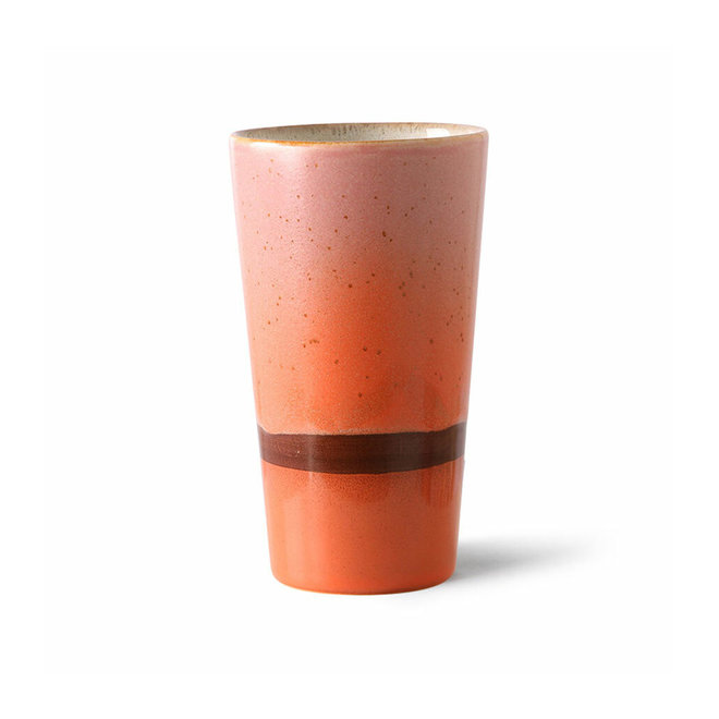 Latte mok 'Mars' | 70's ceramics