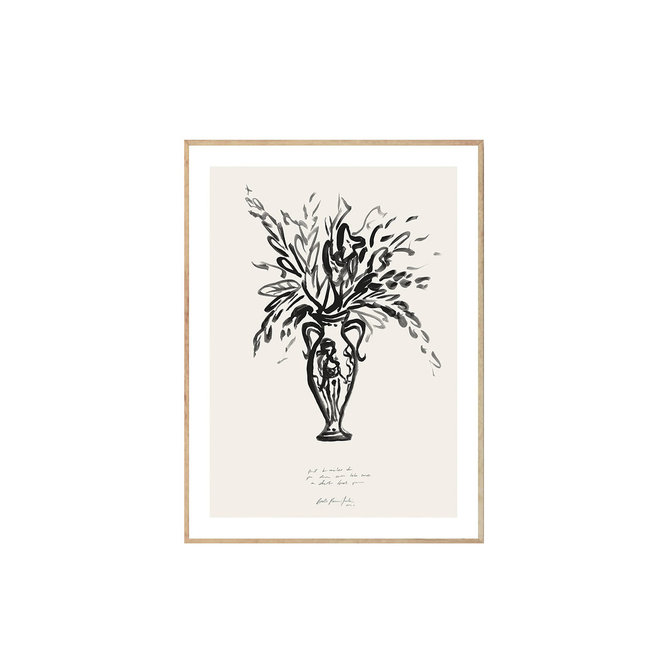 Art print Lemon Bohemian Flower | 50x70cm