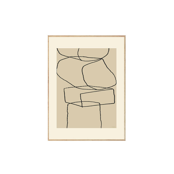 Art print By Garmi 'Stacks' | 50x70cm