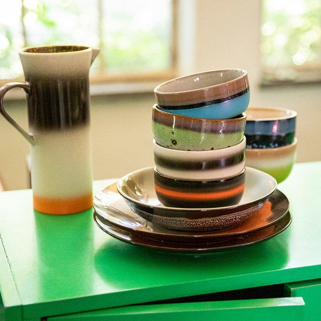 Dessert schaaltje 'Patina' | 70's ceramics