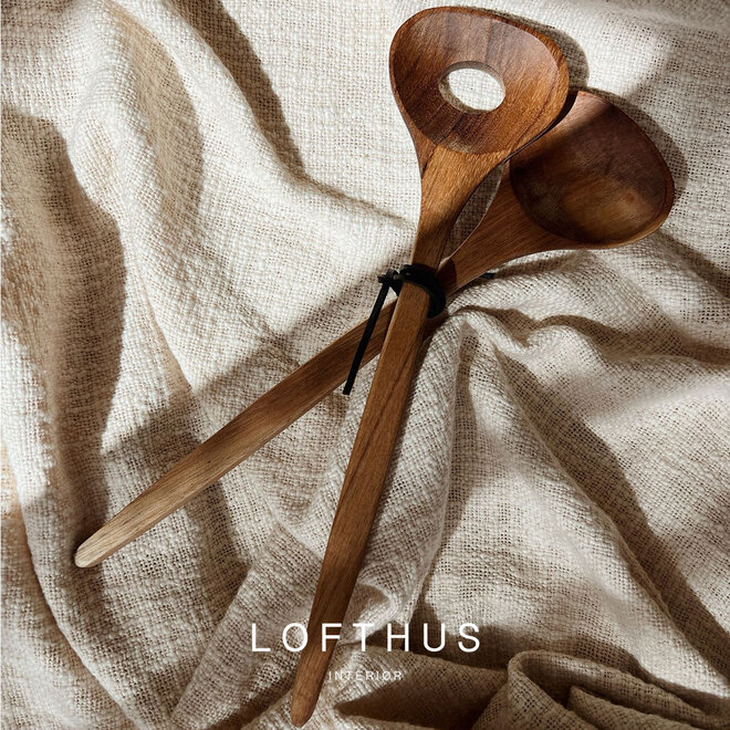 Saladebestek acaciahout