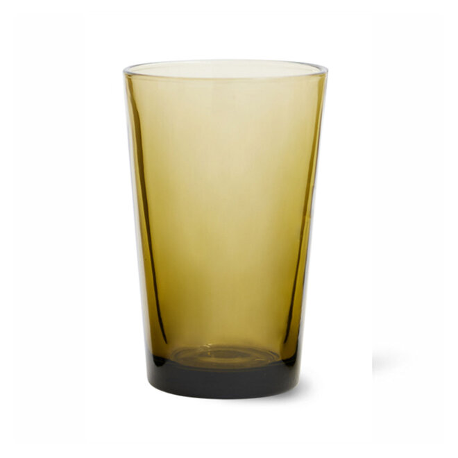 Theeglas | Mud Brown | 70's glassware