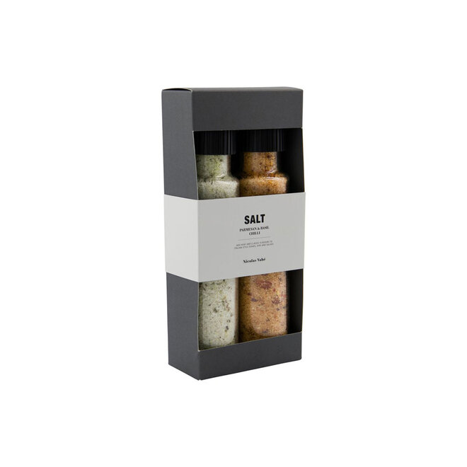 Giftbox parmesan & chili salt