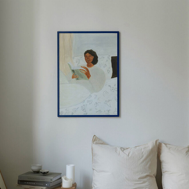 Art print 'Morning read' | 30 x 40 cm