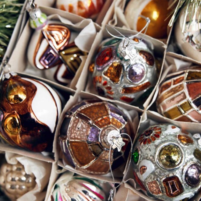 Kerstornament | Jewels round